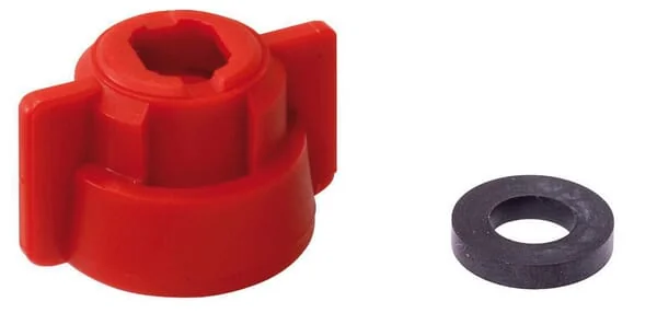 GEOline - 8253076P025 - Nozzle Cap, Bayonet, SW8/10, Red, With Gasket, GEOline