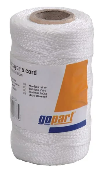 Gopart - 200020GP - Brick Cord 1.5mm White 50m