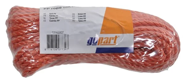 Gopart - 500420GP - PP Rope Orange 4mm, 20m, Gopart