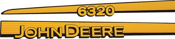 Gopart - TR6320JD - Sticker Set John Deere 6320