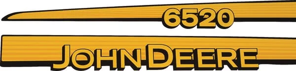 Gopart - TR6520JD - Sticker Set John Deere 6520