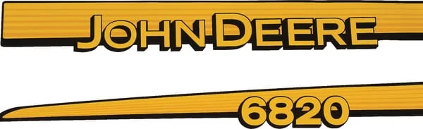 Gopart - TR6820JD - Sticker Set John Deere 6820
