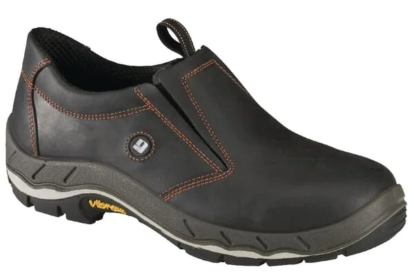 Grisport - 7160947 - Safety Shoes Black Class S1P Size 12 Slip on 71609 Grisport