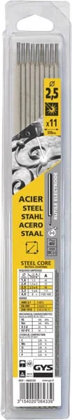 Gys - 084339GYS - Rutile Welding Rod 2.5x350mm (11x)