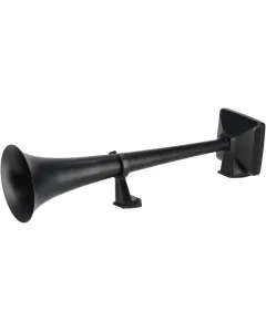 Hadley - H00890BCE - Hadley Air Horn 19” Black Line