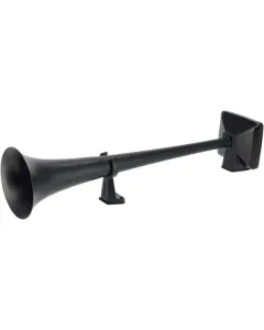 Hadley - H00892BCE - Hadley Air Horn 22” Black Line