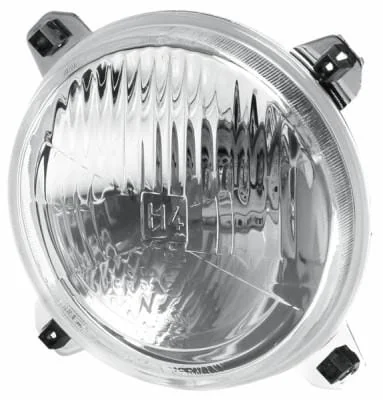 Hella - 1A3005649007 - Headlight Halogen, Round, 12V, Transparent, Diameter 144.5mm