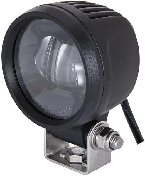 Hella - 1G0996210001 - Work Light LED, 7W, Round, 12V, Blue, Bolt On, 70x99mm