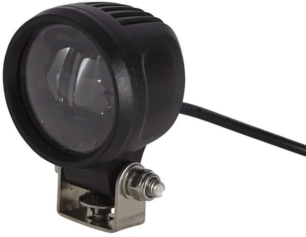 Hella - 1G0996210011 - Work Light LED, 5.50W, Round, 12V, Red, Bolt On, 77x70x99mm