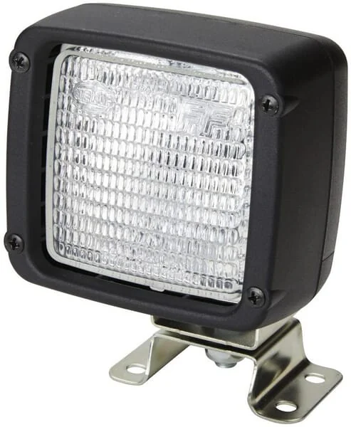 HELLA - 1GA007506491 - Arbeitsleuchte Halogen Quadratisch 12/24V Weiss