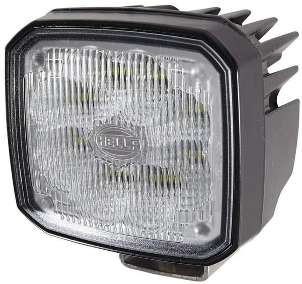Hella - 1GA995606031 - Work Light LED, Square, 12/24V, Transparent/White