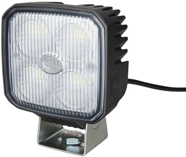 HELLA - 1GA996284002 - Arbeitsleuchte LED 1000lm Quadratisch 12/24V Weiss