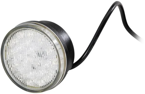 HELLA - 2BE980691001 - Blink- und Standlicht LED Front Rund 12V Gelb/Weiss Schraubmontage