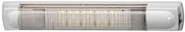 Hella - 2JA007373151 - Interior Light LED 3.50W Rectangular 12/24V White Bolt On 355x35x59mm 12 LEDs