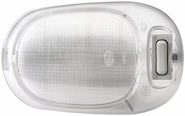 Hella - 2JA964916001 - Interior Light 10W Oval 12V Transparent Clamp
