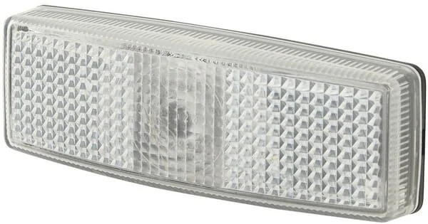 Hella - 2PG006717021 - Marker Light 5W Rectangular 12V White Bolt On 110x25x40mm