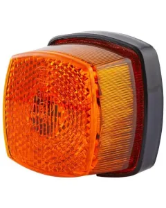 Hella - 2PS003057051 - Hella Side Marker Light, Yellow