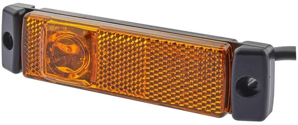 HELLA - 2PS008645611 - Markierungsleuchte LED 1.20W Rechteckig 24V Gelb Schraubmontage
