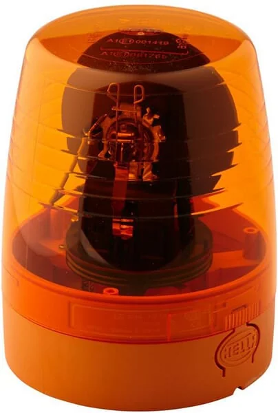 HELLA - 2RL008965011 - Rundumkennleuchte Halogen 24V Gehaeuse: Gelb Schraubmontage Juniorplus