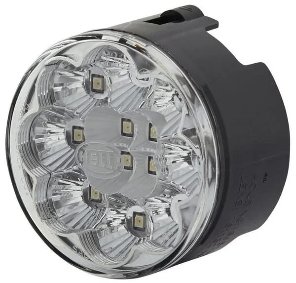Hella - 2SB009001401 - Rear Light LED Round 12V White Bolt On Diameter 66mm 12 LEDs