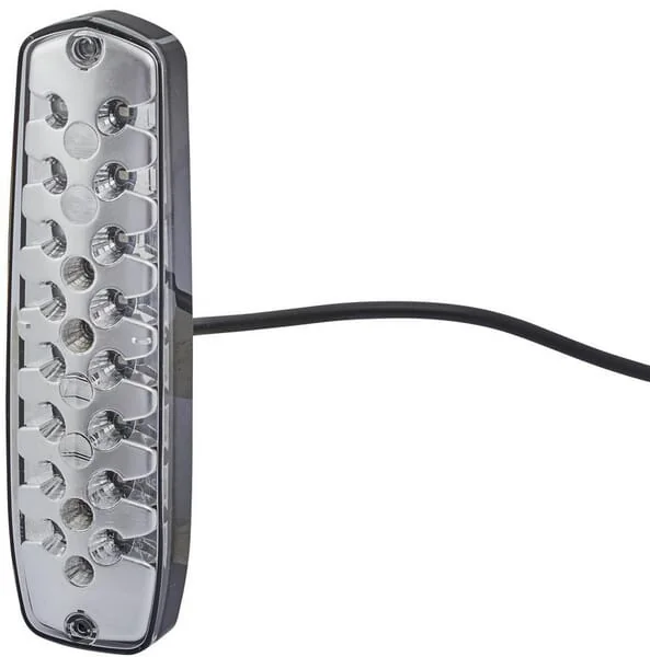 Hella - 2SD343910001 - Rear Light LED, Rectangular, 12/24V, Transparent, Bolt On, 24 LEDs, Hella