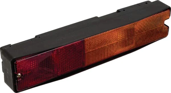 Hella - 2VA997113001 - Rear Light Rectangular, 12/24V, Amber/Red, Bolt On, 300x62mm, Hella