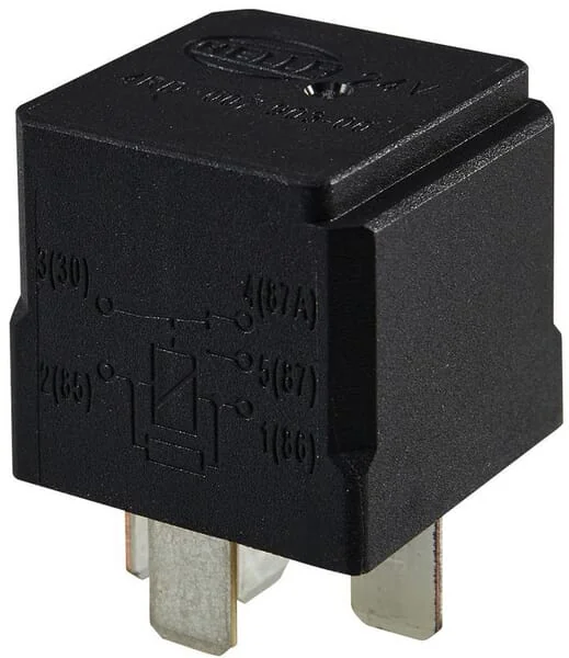 Hella - 4RD007903001 - Relay Main Current 24V 20/10A