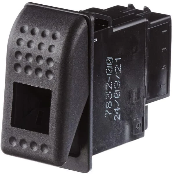 Hella - 6EH007832001 - Rocker Switch, S22, I-0, 2-Pin, Without Comfort Function