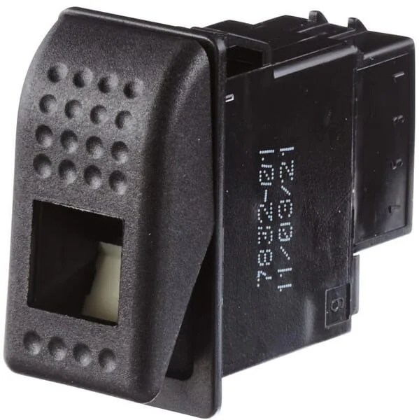 Hella - 6EH007832011 - Rocker Switch, S23, I-0, 4-Pin, Without Comfort Function