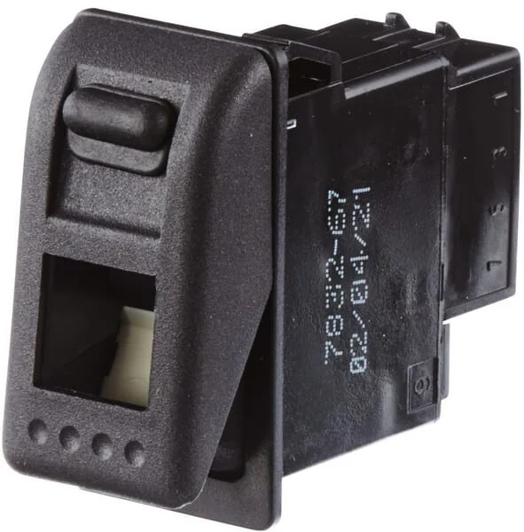 Hella - 6EH007832671 - Rocker Switch, I-0, 8-Pin, Safety Switch
