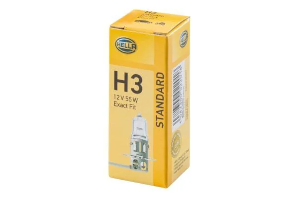 Hella - 8GH002090131 - Bulb 12V H3 55W Pk22S