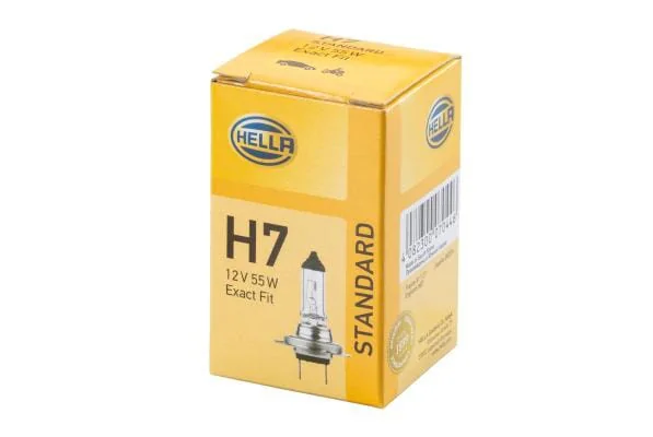 Hella - 8GH007157121 - Light Bulb Halogen Tube H7 12V 55W Px26D