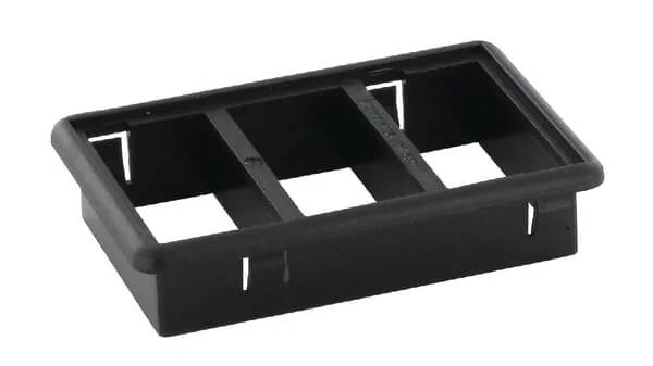 Hella - 8HG714504001 - Flick Switch Mounting Panel 3x