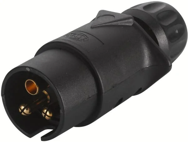 Hella - 8JA002263031 - Plug - 24V - 3-Pin Connector - Plug: Screw Contact