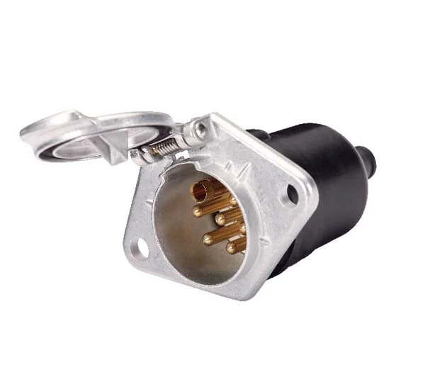 Hella - 8JB003834021 - Socket 7 Pin Metal Blade Terminal