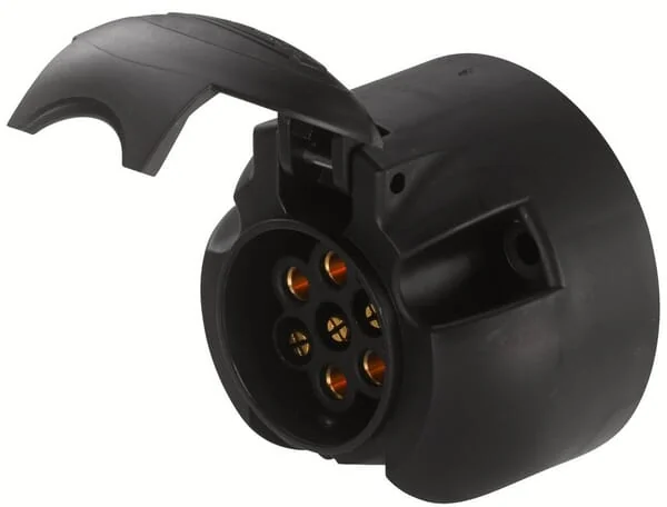 Hella - 8JB006462001 - Socket - 24V - 7-Pin Connector - Plug: Blade Terminal