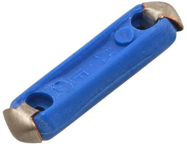 Hella - 8JS091603801 - Fuse Torpedo 25A Length 25mm Blue Pack 5x Hella