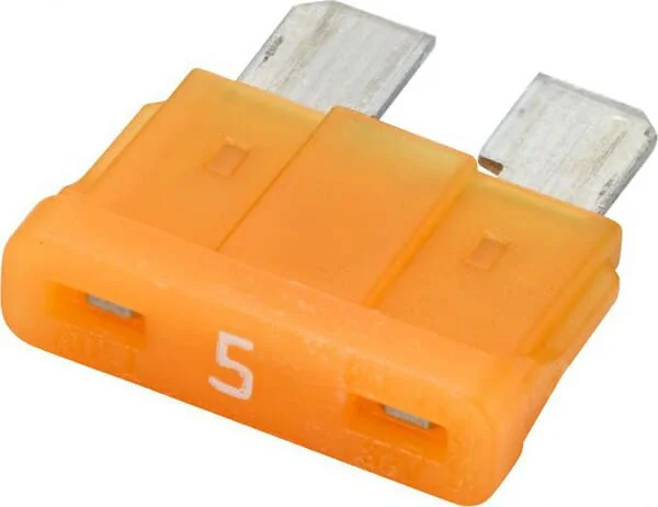 Hella - 8JS711683072 - Fuse Standard Blade 12V 5A Length 18.8mm Beige Pack 10x Hella