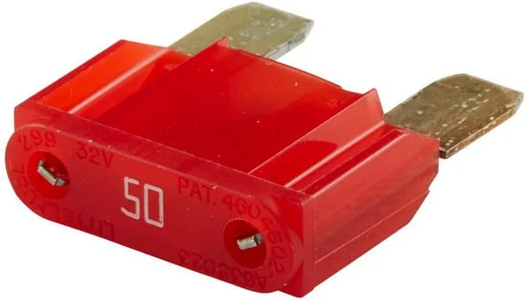 Hella - 8JS728595161 - Fuse Maxi Blade 50A Length 34.1mm Red Pack 10x Hella