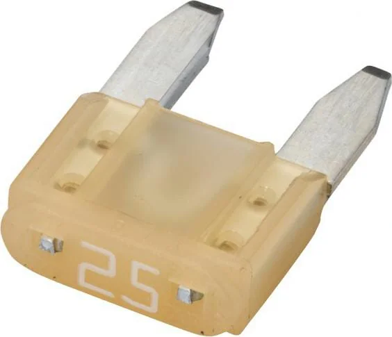 Hella - 8JS728596091 - Fuse Mini Blade 25A Length 10.9mm White Pack 50x Hella
