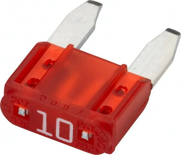 Hella - 8JS728596141 - Fuse Mini Blade 10A Length 10.9mm Red Pack 50x Hella