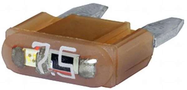 Hella - 8JS728596202 - Fuse Mini Blade 32V 7.5A Length 16.3mm Brown Pack 10x Hella