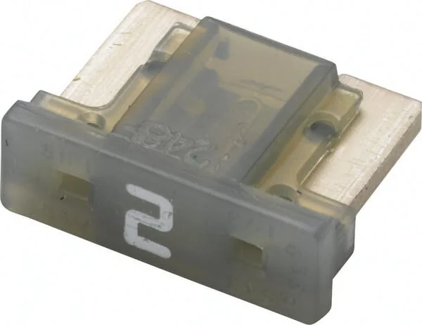 Hella - 8JS728596262 - Fuse Mini Blade 2a Length 8.4mm Grey Pack 5x