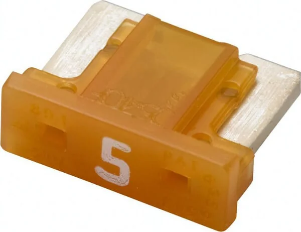 Hella - 8JS728596292 - Fuse Mini Blade Low 5a Length 8.4mm Orange Pack 5x