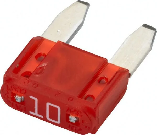 Hella - 8JS728596821 - Fuse Mini Blade 10a Length 19mm Red Pack 5x