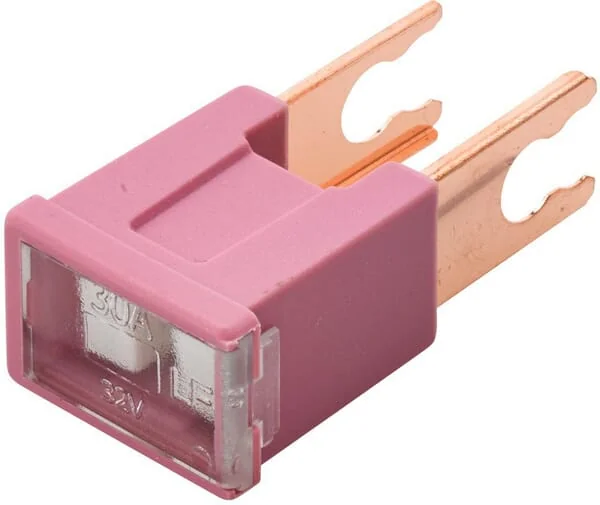 Hella - 8JS740026201 - Fuse PAL 30a Length 15mm Pink Pack 1x