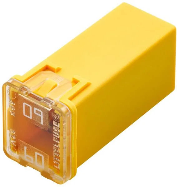 Hella - 8JS740026441 - Fuse PAL 60a Length 23.1mm Yellow Pack 1x