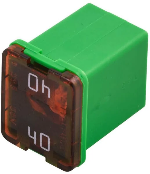 Hella - 8JS740026761 - Fuse PAL 40a Length 12mm Green