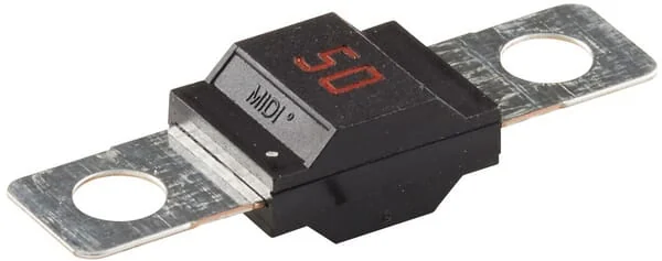 Hella - 8JS742901011 - Fuse MIDI 32v 50a Length 41.1mm Red Pack 1x