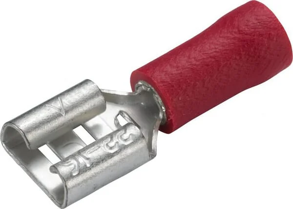 Hella - 8KW044036003 - Terminal Blade Female, Red, 0.5-1mm² 6.3x0.8mm, Blister (100x), Hella